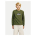 Jack&Jones Junior Mikina Mountain Logo 12263372 Zelená Relaxed Fit