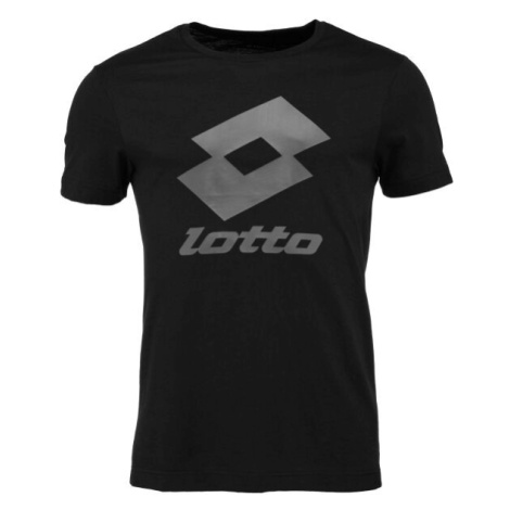 Lotto SMART IV TEE 2 Pánske tričko, čierna, veľkosť
