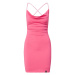 VIERVIER Letné šaty 'Jasmin'  ružová / svetloružová