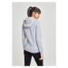 Mr. Tee Ladies NASA Worm Logo Hoody h.grey