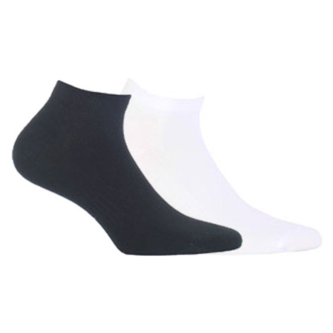 Hladké krátké dámské ponožky Ag+ černá 33/35 Wola
