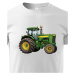 Dětské tričko s traktorem - krásný barevný motiv s plnými barvami