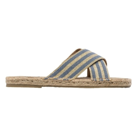 Paez  Sandal Crossed W - Lurex Cloudy  Sandále Béžová