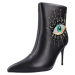 Kurt Geiger London  BELGRAVIA EYE ANKLE BOOT  Čižmy Čierna