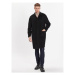 Calvin Klein Vlnený kabát K10K111601 Čierna Regular Fit