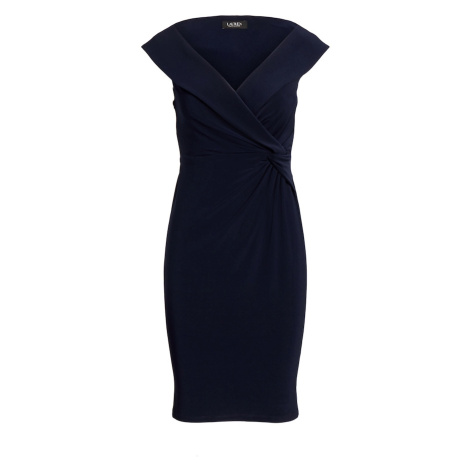 Lauren Ralph Lauren Kokteilové šaty 'Leonidas'  námornícka modrá