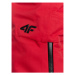 4F Lyžiarske nohavice H4Z22-SPMN006 Červená Regular Fit