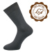 Lonka Habin Pánske bavlnené ponožky - 3 páry BM000000643200101717 tmavo šedá