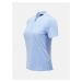 Polokošeľa Peak Performance W Turf Zip Ss Top Amity Blue