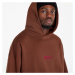 PREACH Oversized Smile Patch Hoodie GOTS Brown