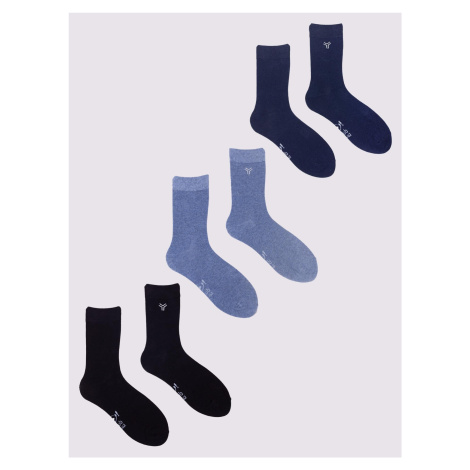 Pánske ponožky Yoclub, 3-balenie, farby SKA-0127F-AA0B