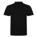 Just Polos Pánska polokošeľa JP001 Solid Black