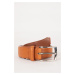 DEFACTO Men's Rectangle Buckle Faux Leather Classic Belt