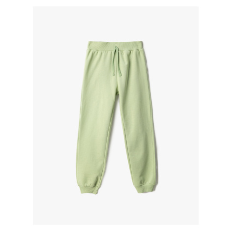 Koton Basic Jogger Sweatpants with Tie Waist