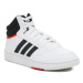 Adidas Sneakersy Hoops 3.0 Mid GY5543 Biela