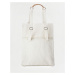Qwstion Flap Tote Medium Natural White