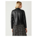 Čierna dámska koženková bunda Marks & Spencer