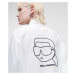 Košeľa Karl Lagerfeld Ikonik 2.0 Tunic White