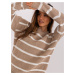 BA SW 8025 jumper.38P tmavo lila jedna