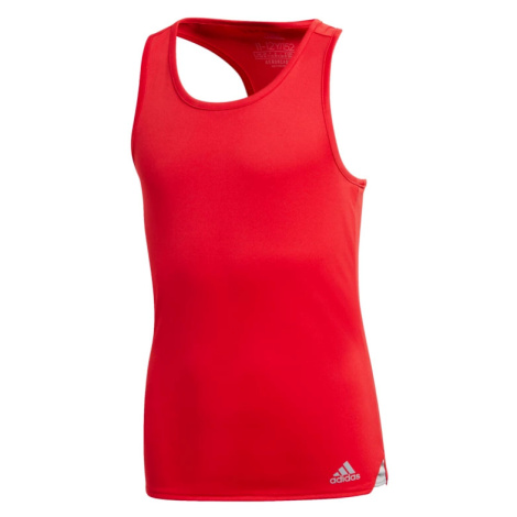 Dívčí tílko adidas Club Tank Red