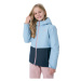 Dievčenská lyžiarska bunda 4F JUNIOR GIRLS SKI JACKET JKUDN001-30S-DARK BLUE