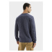 Tričko Camel Active Henley 1/1 Arm Dark Navy