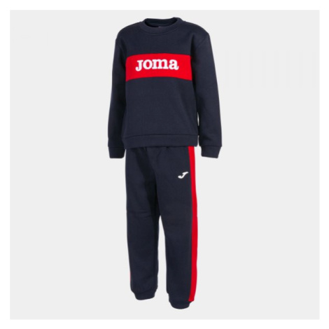 STRIPE TRACKSUIT NAVY RED Joma