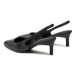 Calvin Klein Sandále Slingback Pump 50 HW0HW02069 Čierna