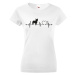 Dámské tričko Francúzsky buldoček - tričko pre milovníkov psov
