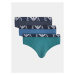 Emporio Armani Underwear Súprava 3 kusov slipov 111734 3R715 50436 Farebná