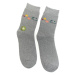 Sivé ponožky GINY