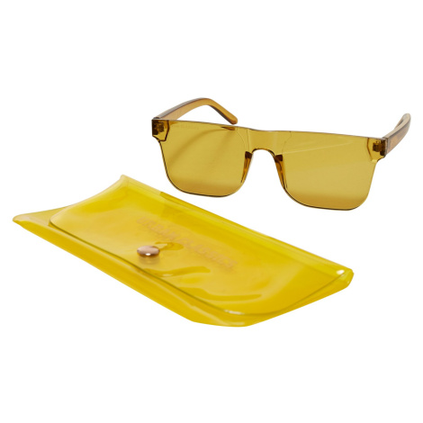 Honolulu Sunglasses with Mustard Case Urban Classics