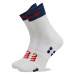 Compressport Ponožky Vysoké Unisex Pro Racing V4.0 Run High XU00046B Biela