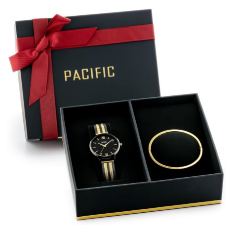Dámske hodinky PACIFIC X6172 - darčekový set (zy665b)