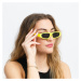 Urban Classics Sunglasses Lafkada 2-Pack neon žluté / černé
