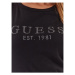 Guess Tričko Crysta W3GI76 K8G01 Čierna Regular Fit