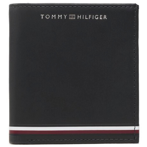 Tommy Hilfiger Malá pánska peňaženka Th Central Smooth Trifold AM0AM11755 Tmavomodrá