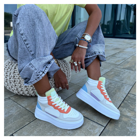 Béžove členkové tenisky iMóda