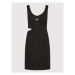 Reebok Každodenné šaty H46805 Čierna Slim Fit