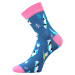 Boma Xantipa 66 Dámske vzorované ponožky - 3 páry BM000002350700100907 mix