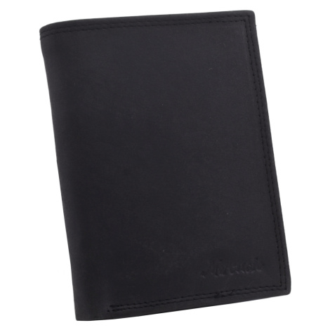 Pánska peňaženka MERCUCIO čierna (logo) 2911921