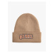 Koton Beanie Fold Detail with Embroidered Text.
