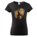 Dámské tričko s potlačou leva - tričko pre milovníkov levov