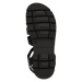 TOM TAILOR Remienkové sandále  čierna