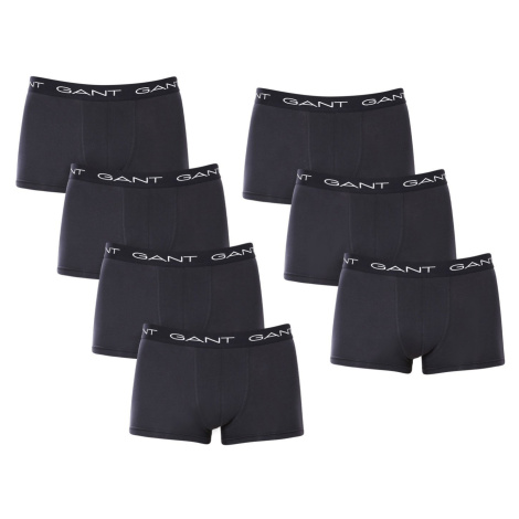 7PACK Men's Boxers Gant Black