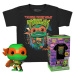 Funko Pocket POP! & Tee: TMNT- Michelangelo M (detské)