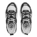 Calvin Klein Jeans Sneakersy Chunky Runner Vibram Mix Ml Fad YW0YW01311 Čierna