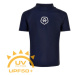 Chlapčenské tričko na kúpanie COLOR KIDS T-shirt solid UPF 50+, dress blues