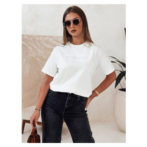T-shirt damski FRIENDS ecru Dstreet