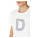 Tričko Diesel T-Diegor-Col T-Shirt Biela